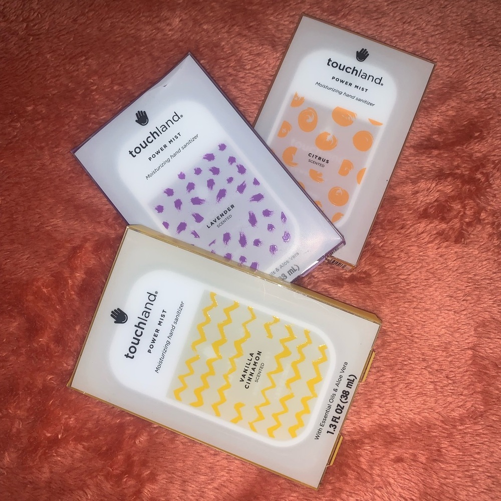 Touchland Hand Sanitizers x3